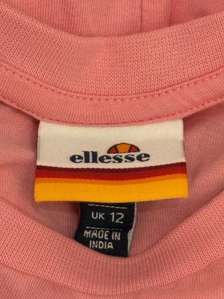 Crop top ellesse rosa
