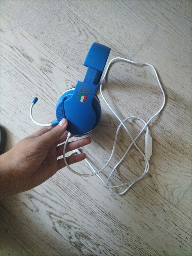 Cuffie Italia Azzurre