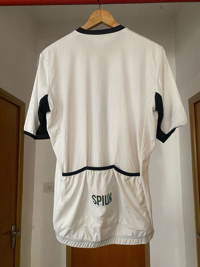 Maillot ciclismo Spiuk blanco talla L