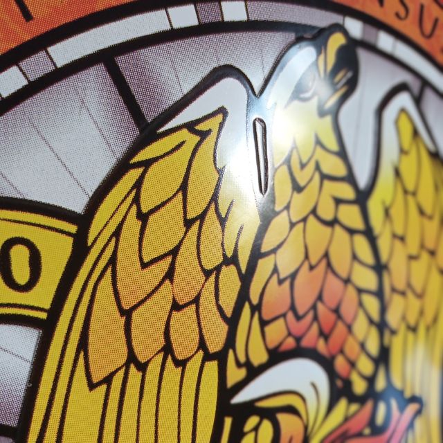 Insegne Birra Kloster Scheyern e Grimbergen scudo