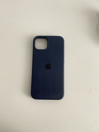 Funda silicona iPhone 13 Azul