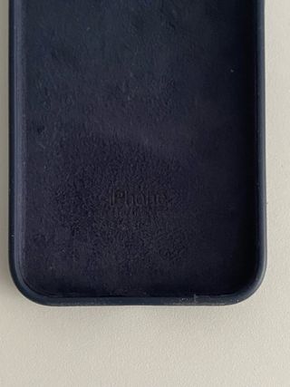 Funda silicona iPhone 13 Azul