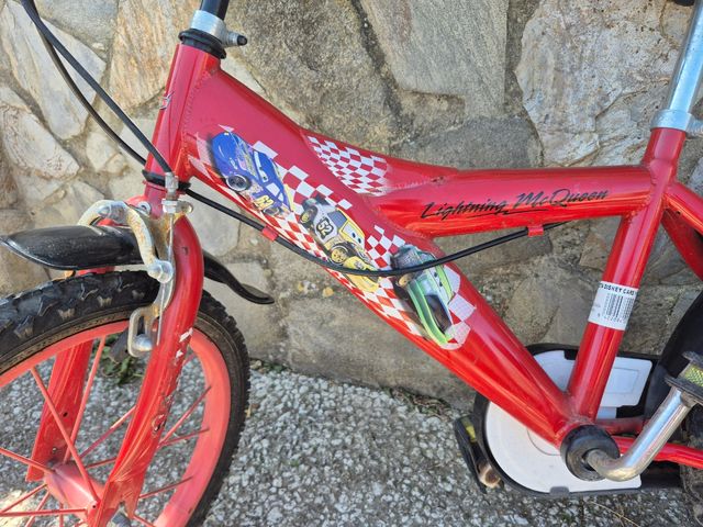 Bicicleta infantil Cars 16" 