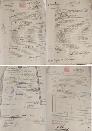 Documentos antiguos Torrelavega-Pte Viesgo