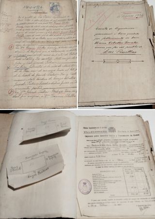 Documentos antiguos Torrelavega-Pte Viesgo