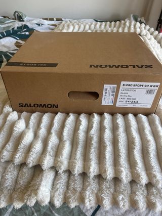 Botas esquí alpino Salomon (talla 24/24,5)