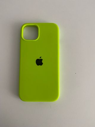 Funda silicona verde iPhone 13