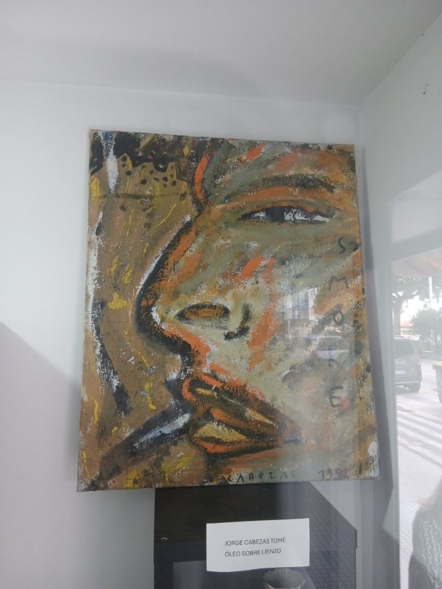 Óleo Jorge Cabezas Tomé - Smoke