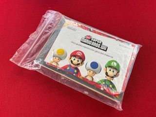 Manual Instrucion Consola Wii New Super Mario Bros