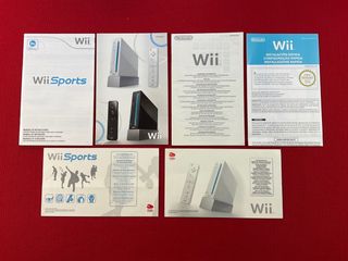 Manual Instrucion Consola Wii New Super Mario Bros