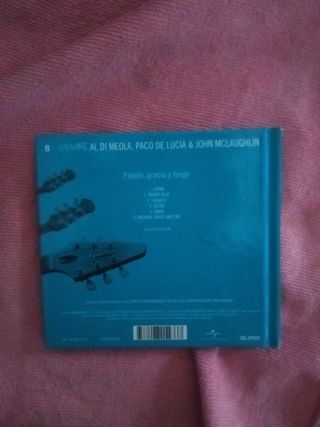 CD Jazz: Al Di Meola, Paco de Lucía & McLaughlin