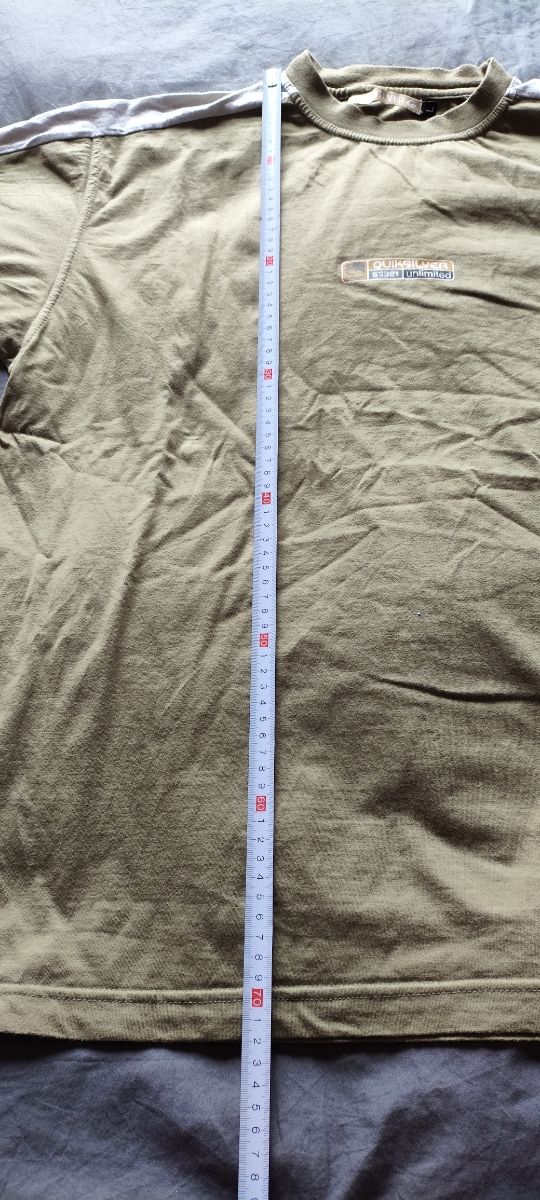 Camiseta Quiksilver L verde oliva