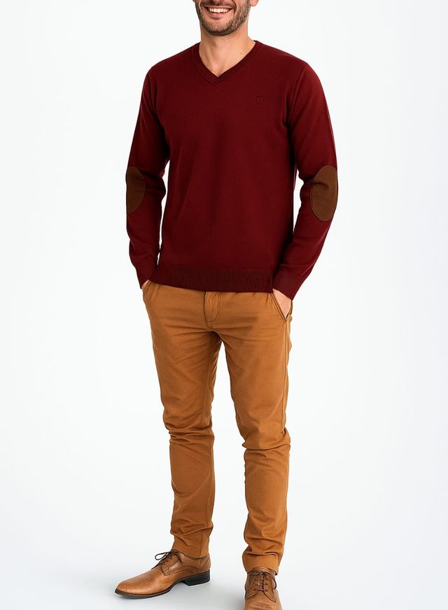 Jersey punto V-Alvaro Moreno-talla S