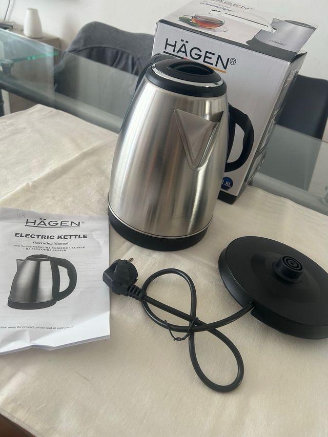 Bollitore elettrico HÄGEN HA-5525SIL 1.8L