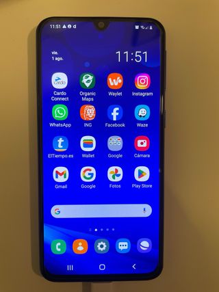 Samsung Galaxy A40 Azul- Impecable