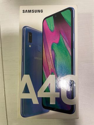 Samsung Galaxy A40 Azul- Impecable
