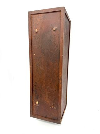 Cassetta metallica vintage primi ‘900 industriale/militare 49cm