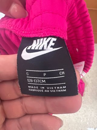 Chándal Nike niña rosa talla S