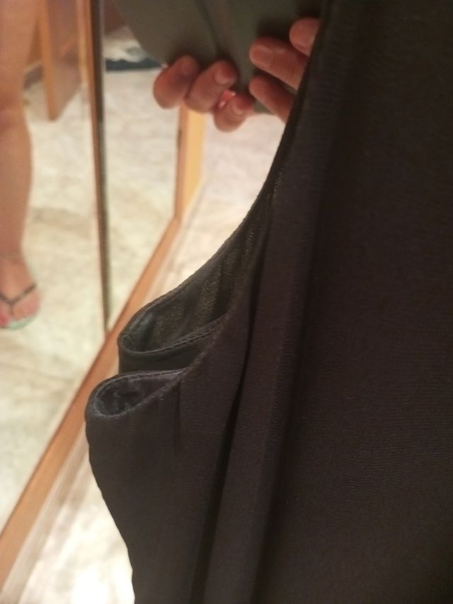 Vestido Zara negro - Talla L