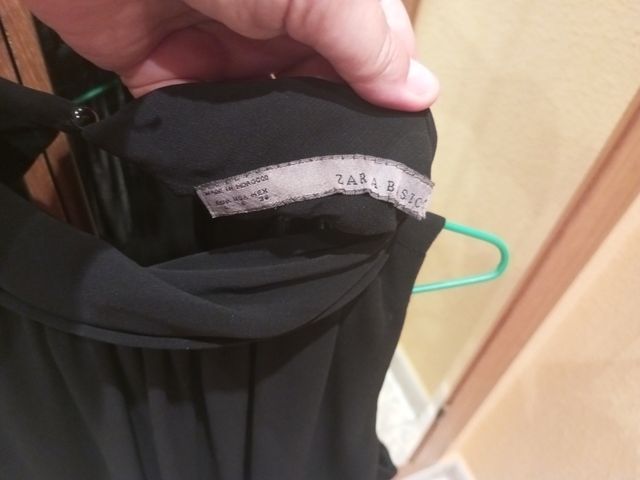 Vestido Zara negro - Talla L