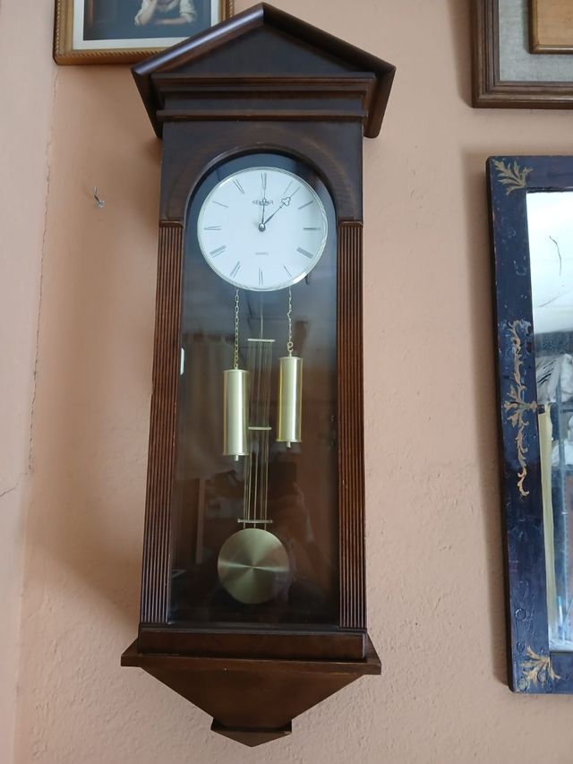 Reloj pared Kelechi madera