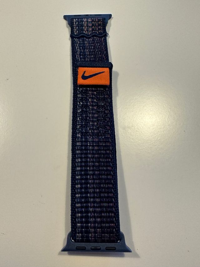 Correa deportiva, nylon, velcro para Apple Watch