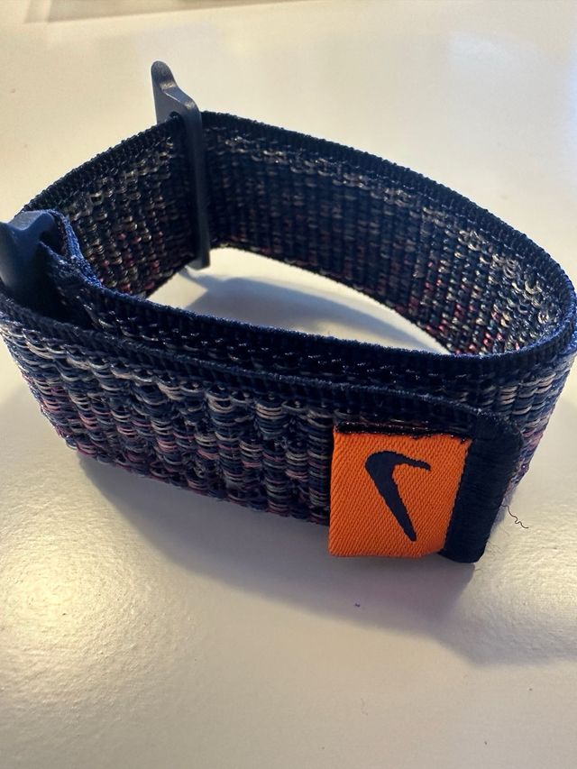 Correa deportiva, nylon, velcro para Apple Watch