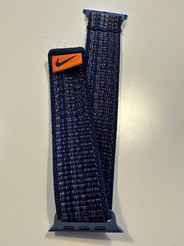 Correa deportiva, nylon, velcro para Apple Watch