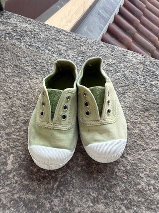 Scarpe Cienta bimbo/a verde oliva