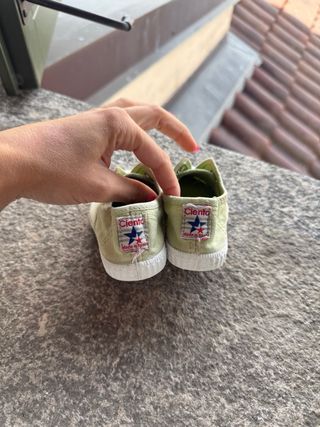 Scarpe Cienta bimbo/a verde oliva