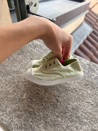 Scarpe Cienta bimbo/a verde oliva