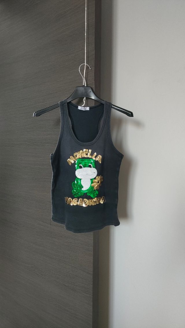 Canotta MONELLA VAGABONDA paillettes