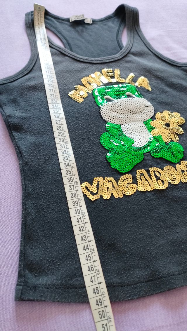 Canotta MONELLA VAGABONDA paillettes