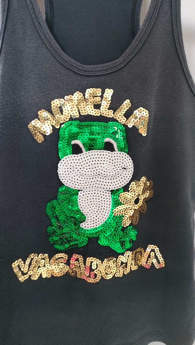 Canotta MONELLA VAGABONDA paillettes
