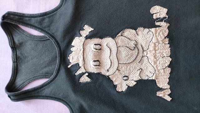 Canotta MONELLA VAGABONDA paillettes