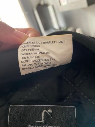 Chaqueta moto mujer talla M Bartlett Lady