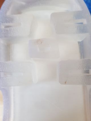 Sandalias transparentes mujer