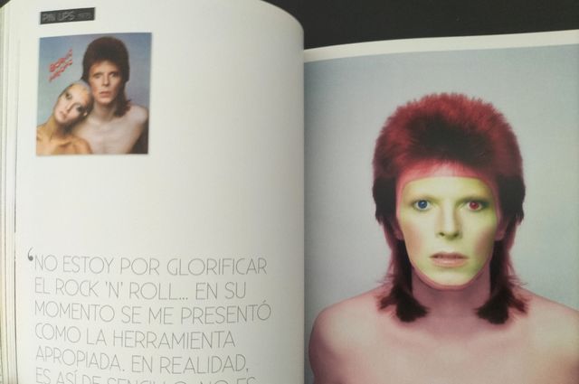 DAVID BOWIE  Vida y discografía 287 PG EXC