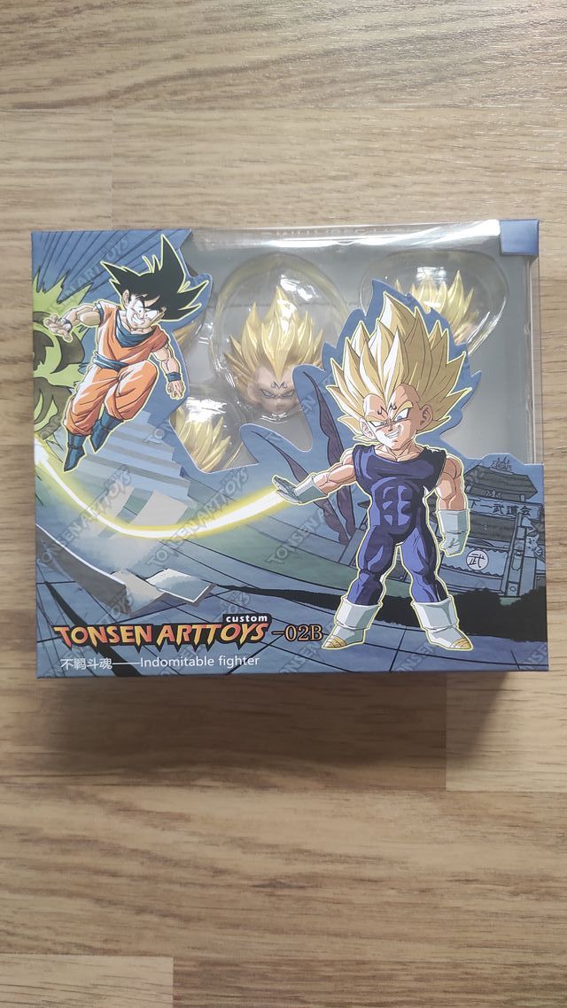 Cabellera Majin Vegeta Tonsen Sh Figuarts