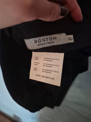 Traje negro hombre - elegante