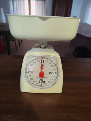 Báscula de cocina vintage