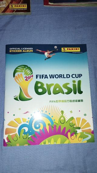 Álbum cromos Panini Mundial Brasil 2014