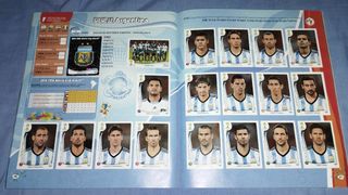 Álbum cromos Panini Mundial Brasil 2014