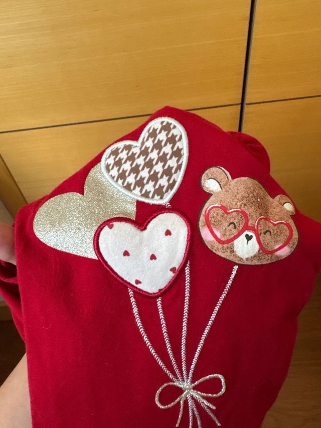 Camiseta Mayoral roja niña, 24m