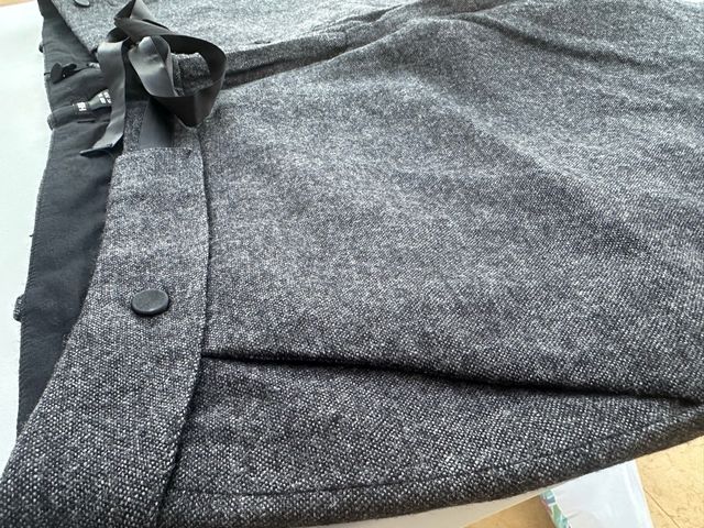 Pantalones lana gris 8XL