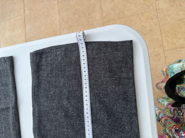 Pantalones lana gris 8XL