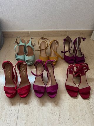 Zapatos tacón mujer - variado 