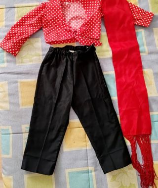 Traje gitano niño