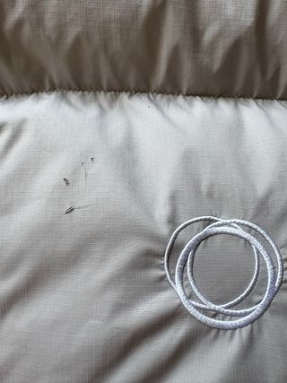 Saco de silla Bugaboo gris claro con dos rellenos