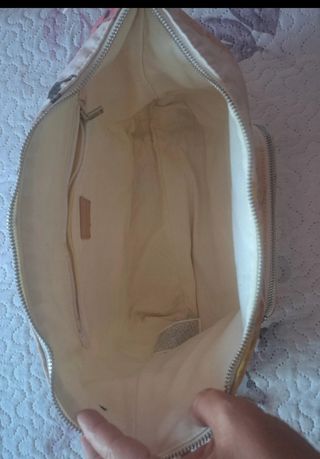 Bolso Desigual beige y multicolor